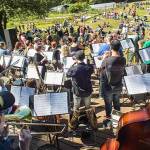 Contributed photo/Maxwell Balmain                                A beautiful sound on a magnificent day helped draw a nice crowd to Doe Bay Resort in 2018. This year should be even better. The concert is free and open go the public, a gift from Doe Bay Resort to the neighborhood.