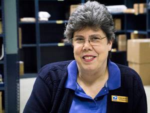Eastsound postmaster Donna McNeil retires