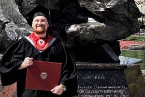 Alan Coe graduates from WSU