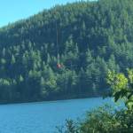Wildfire in Moran State Park
