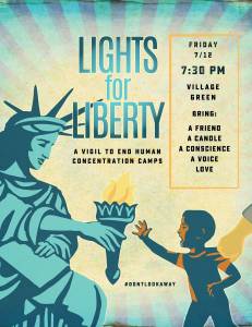 Human rights vigil on Friday