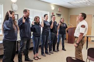 Orcas Fire welcomes eight new volunteers
