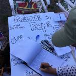 Local speakers inspire action at local vigil protest of ICE detainment camps