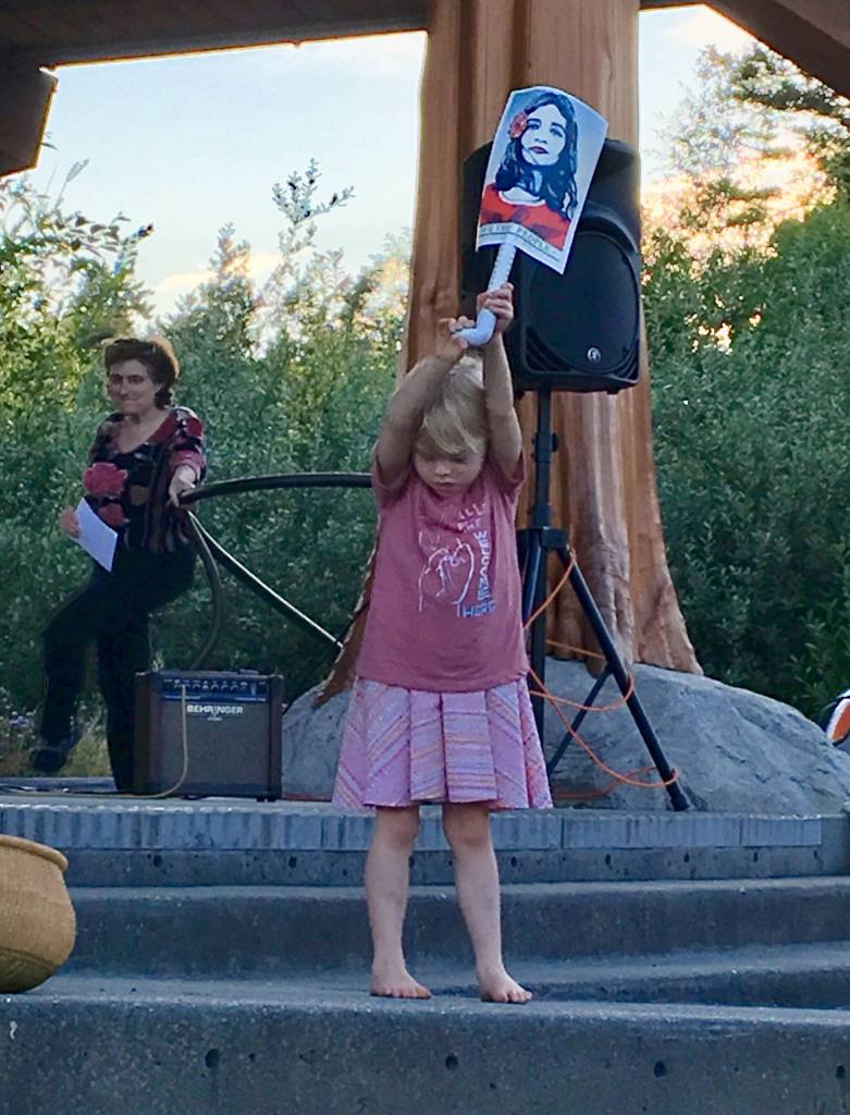 Local speakers inspire action at local vigil protest of ICE detainment camps