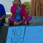 Local speakers inspire action at local vigil protest of ICE detainment camps