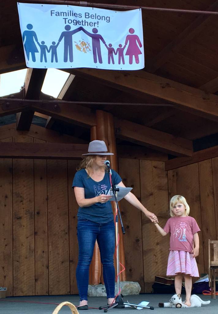 Local speakers inspire action at local vigil protest of ICE detainment camps