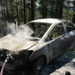 Orcas Fire extinguishes car blaze in Moran