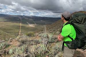 Southern border trek: a father and son hike along the US-Mexico border