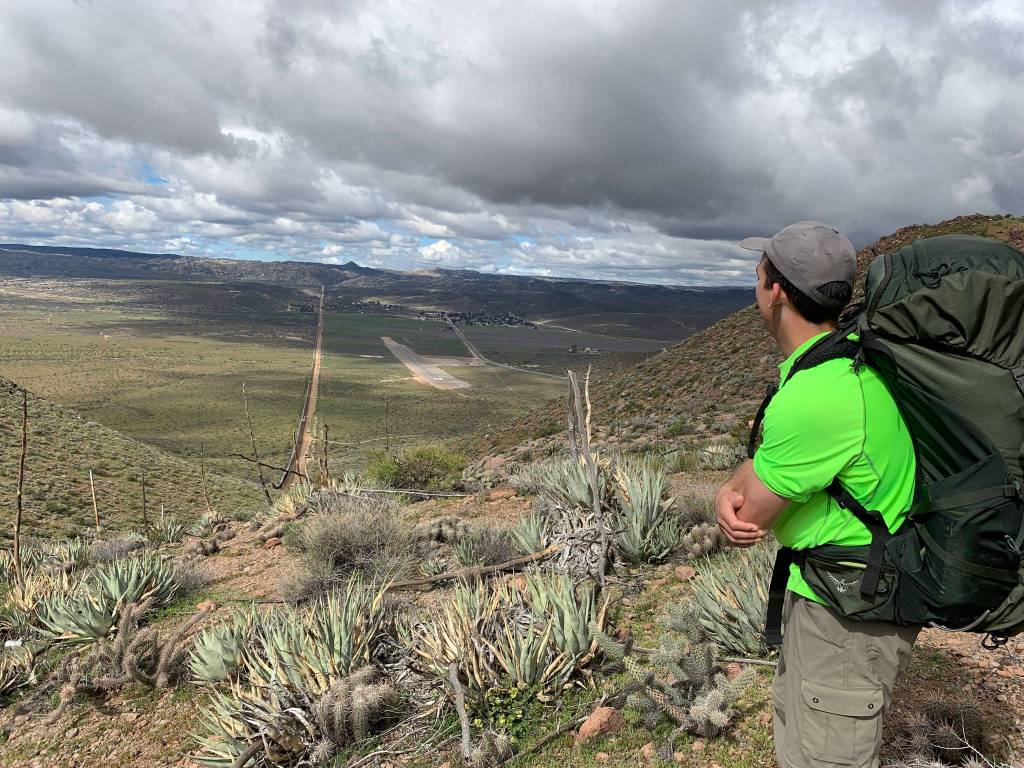 Southern border trek: a father and son hike along the US-Mexico border