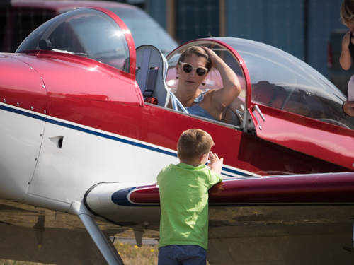 Perfect summer weekend for annual fly-in