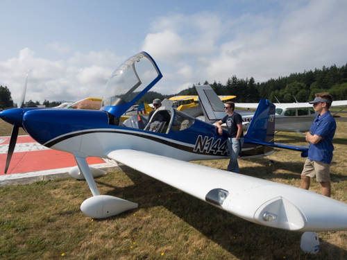 Perfect summer weekend for annual fly-in