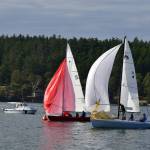 Contributed photo/San Juan Island Yacht Club. Shaw Classic racers