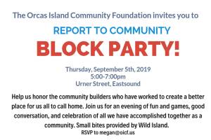 OICF report to the community