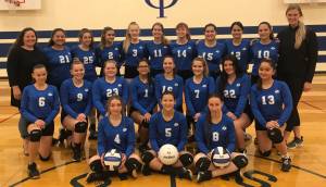 <strong>Contributed photo</strong>                                Back row: Assistant coach Kim Malo, Tayla Malo, Samantha Peterson, Kayla Lyons, Alecia Talbot, Lindsey Simpson, Hazel Moe, Alanna Lago, Rainey Rierden, Darian Johnson, coach Rachel Wilson. Middle: Rachel Lum, Madison Todd, Willow White, Ana Sofia Garcia Villarreal, Shaye Spinner, Emma Rodgers, Emma ONeal and Uma McMurray. Front: Ariah Howard, Kataya Rain and Martha Lum.