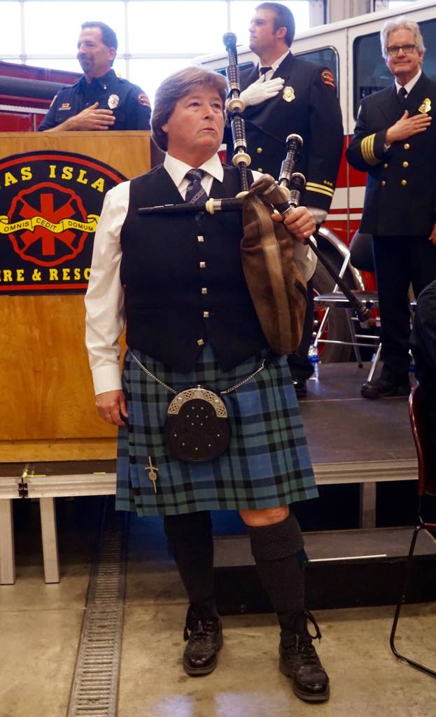 Orcas Fire unveils 9/11 memorial