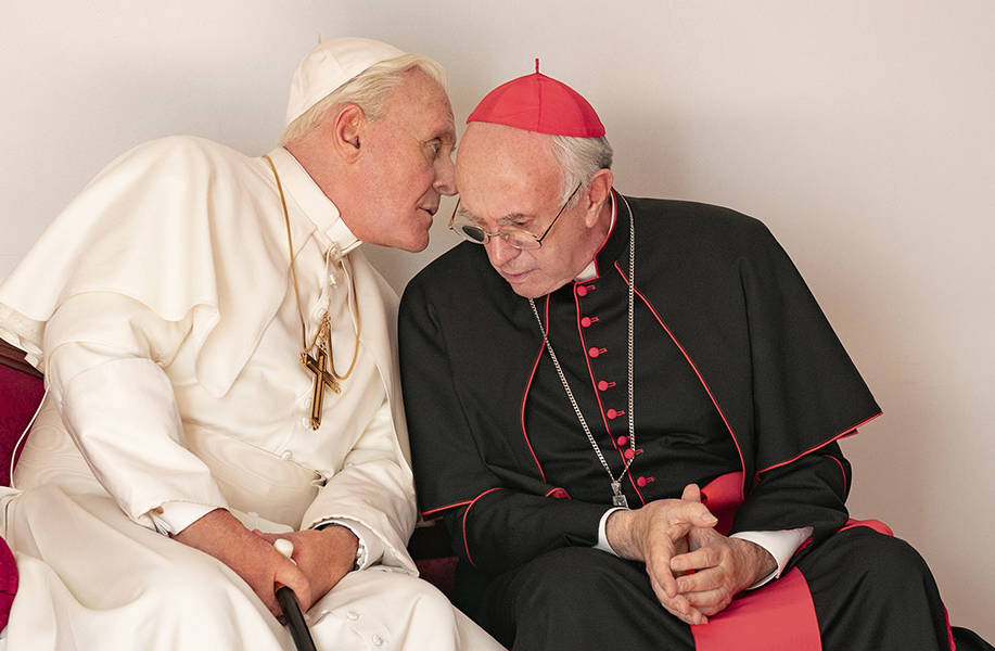 Contributed photo                                A scene from Two Popes.