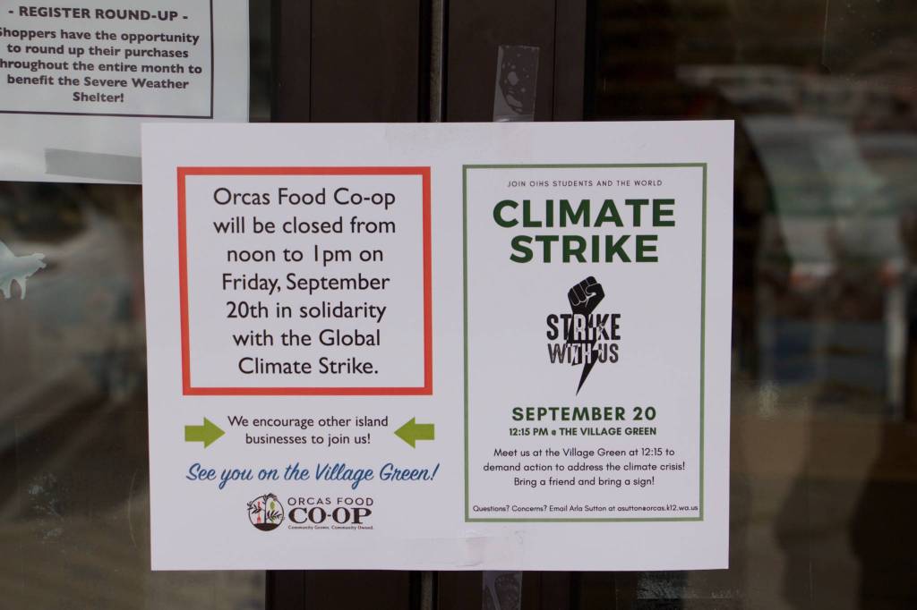 Students organize island strike for climate