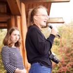Organizers Arla Sutton (left) and Birdie Greening (right)