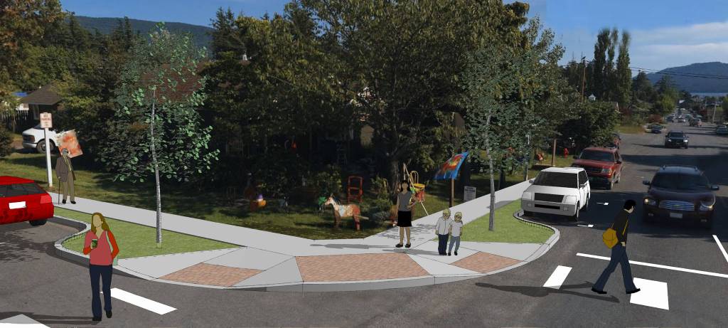 Contributed photo. Created by San Juan County engineers. Intersection rendering B.