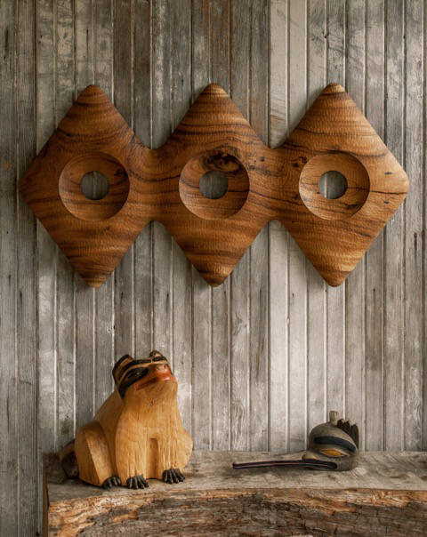 The work of Aleph Geddis (on top) and Walter Henderson (on the bottom).