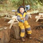 The great extendo-hand reaches out for a handshake in front of the meal time zone