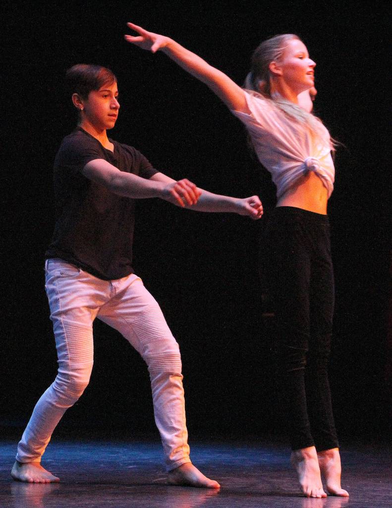 Young dancers share their hard work with community