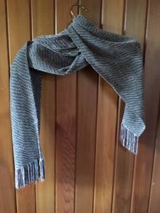 Contributed photo                                A woven scarf by Hannah Boehm.