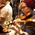 Contributed photo                                 Ashling Gordon rehearsing during one of two eight-hour rehearsal days