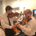 Contributed photo | Ashling Gordon and Kai Ross prior to the performance