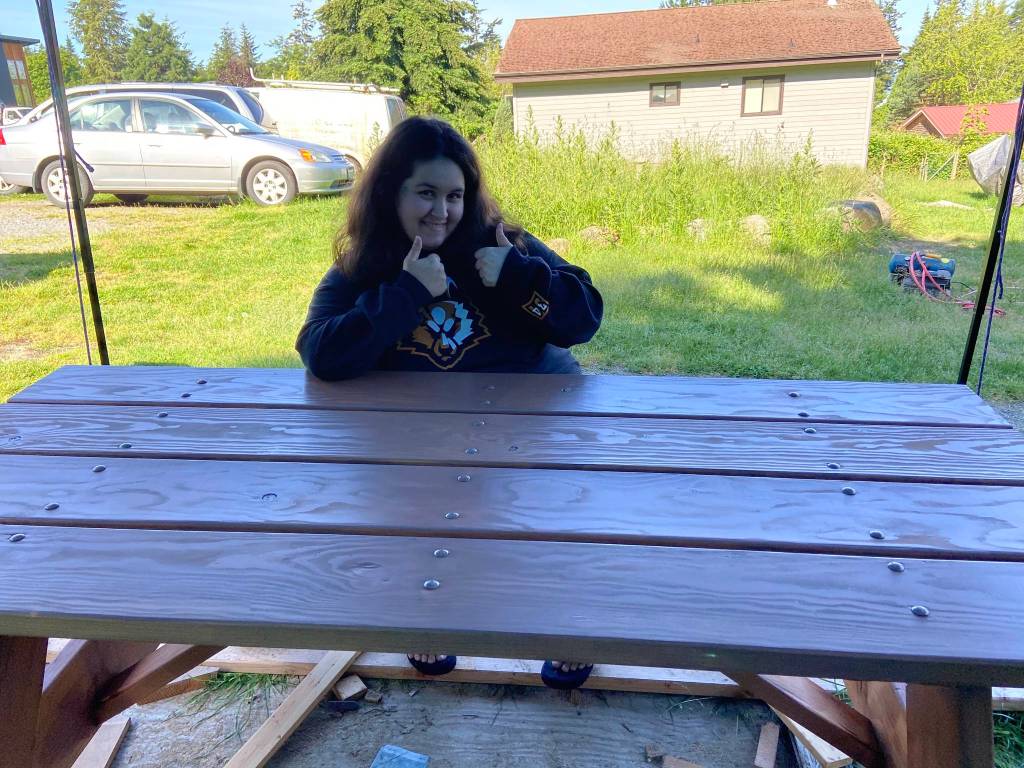 Orcas High School seniors give back to community with final projects