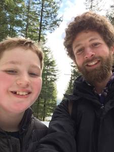 Contributed photo                                Gavin and Yonatan.