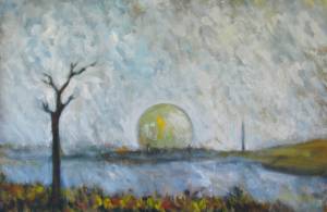 Artist’s work at Washington Federal Bank