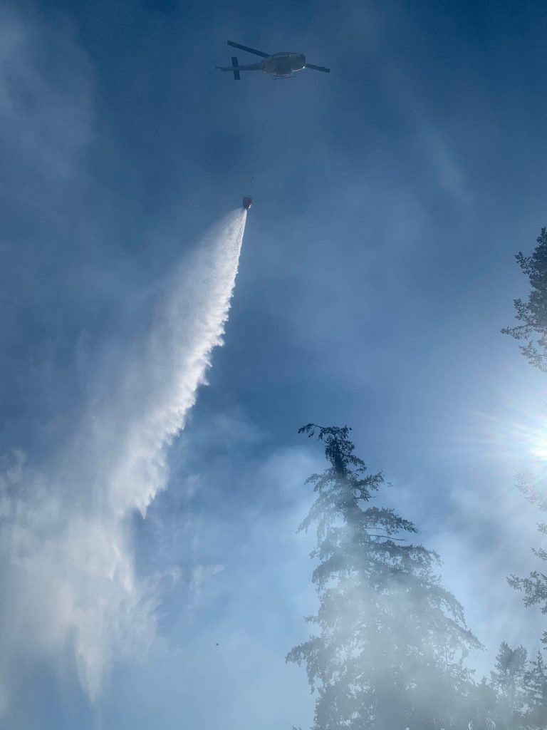 Orcas, Lopez and San Juan Fire team up with DNR for wildfire