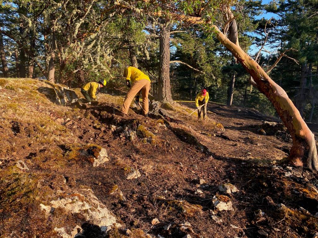 Another wildland fire response keeps Orcas Fire busy