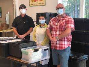 School kitchen changes model for distance learning