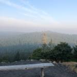 A smoky view from atop Mount Grant. (Emillie Novak/staff photo)