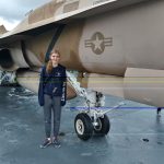 Laura Kussman/Staff photo
Bethany Carter showing her love of flying.