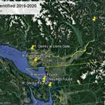 Map of locations found and from which the men disappeared. (Royal Canadian Mounted Police/Contributed photo)
