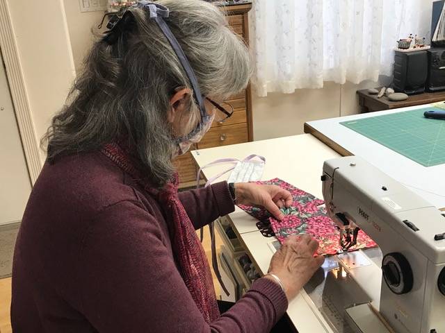 Masketeer Robin Atkins. (Contributed photo)