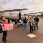 Contributed photo
Island Air delivering vaccines to Orcas Island.