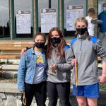 Contributed photo
Golf champions Tayla Malo, Lili Malo and Bethany Carter.