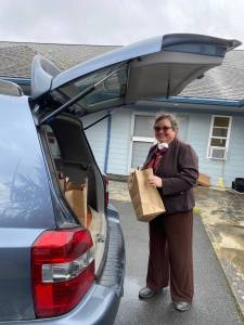 CONTRIBUTED PHOTO/San Juan County Commissioner and Orcas MOWS celebrity driver Cindy Wolf.