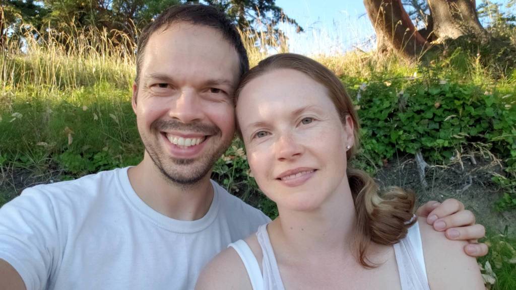 Contributed photo
Ted Ehrich and Sarah Ogmundson from Orcas Island.
