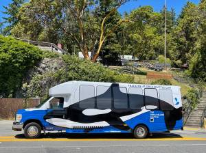 CONTRIBUTED PHOTO/Orcas Island Shuttle offers island transportation for tourists and locals alike.