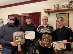 Diane Craig/staff photo
L to R: Chris White, Rick Hughes, Tony Ghazel and Glenn Nook.