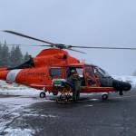 The Coast Guard transported an Orcas patient on Dec. 25.
