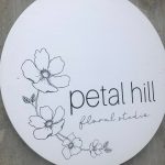 Colleen Smith/staff photo
Stephanie Iverson made the sign for Petal Hill Floral Studio.