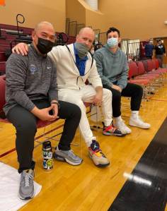 Keri Lago photo
The boys coaching staff, left to right: Ed Lago, Andrew Stephens and Jack Gates.