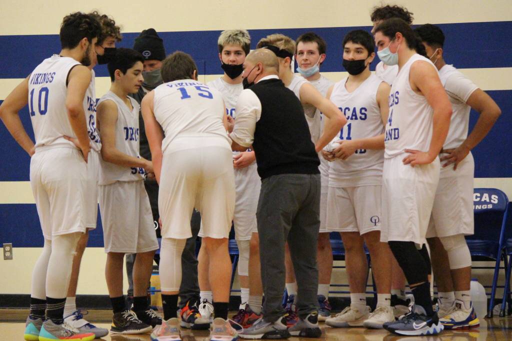 Corey Wiscomb photo
Head Coach Ed Lago was ecstatic to have a full crew healthy and ready to play for this Tri-District game. The Vikings are now in a double-elimination position with one more victory qualifying them to play in the Sweet 16 as they would head to State for the final bracketing. First, they will face Lummi which is ranked as perhaps the #1 team in the state.