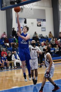 Chris Sutton
Aidan Murray during the game against the Blackhawks.